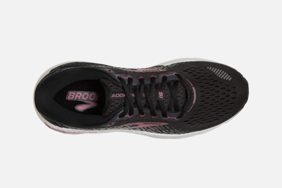 Brooks Addiction Gts 15 Black-ebony-mauvewood