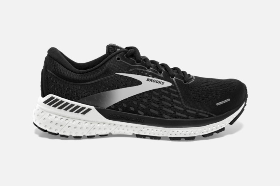 Brooks Adrenaline Gts 21 Svart-hvit