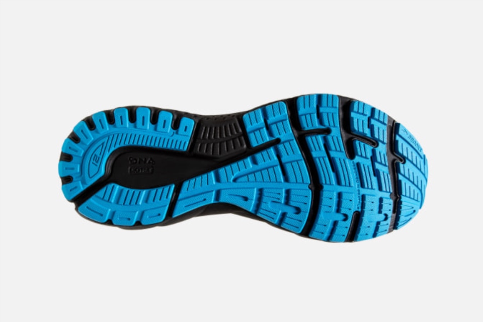 Brooks Adrenaline Gts 21 Hvit-grå-atomic Blue