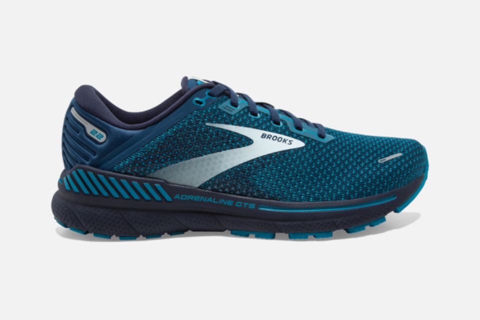 Brooks Adrenaline Gts 22 Titan-teal-grey