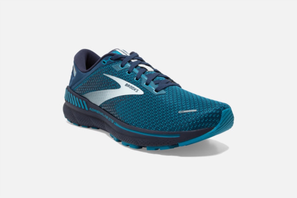 Brooks Adrenaline Gts 22 Titan-teal-grey