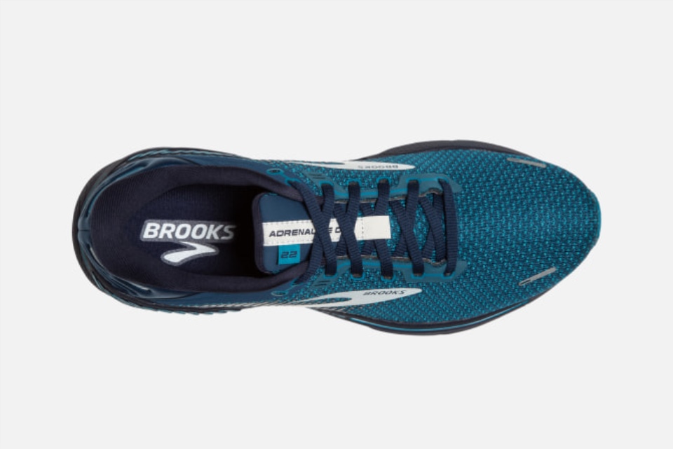 Brooks Adrenaline Gts 22 Titan-teal-grey