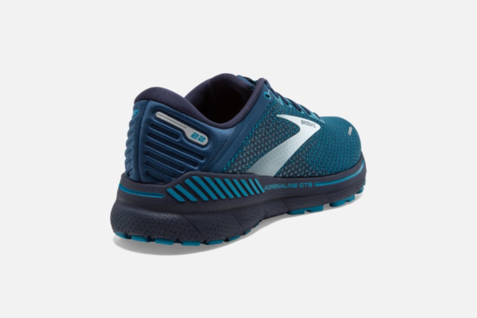 Brooks Adrenaline Gts 22 Titan-teal-grey