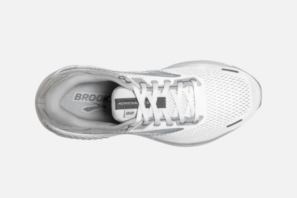 Brooks Adrenaline Gts 22 Hvit-østers-primer Grå