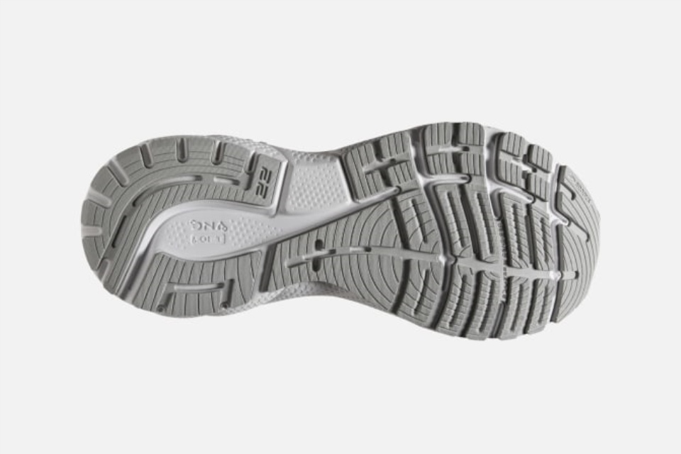 Brooks Adrenaline Gts 22 Hvit-østers-primer Grå