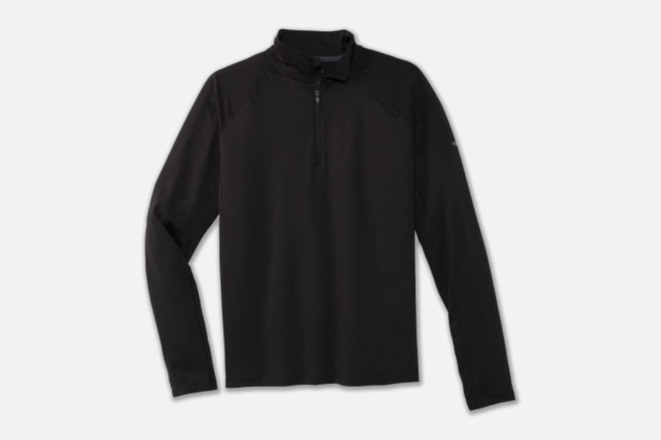 Brooks Black Dash 1/2 Glidelås