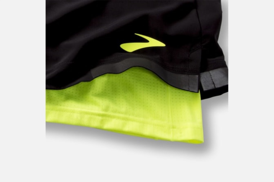 Brooks Black-nightlife Carbonite 5 2-i-1 Kort