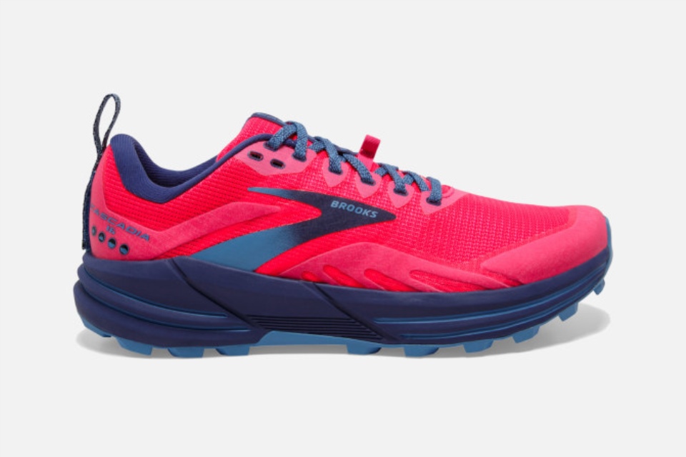 Brooks Cascadia 16 Rosa-flamme-kobolt