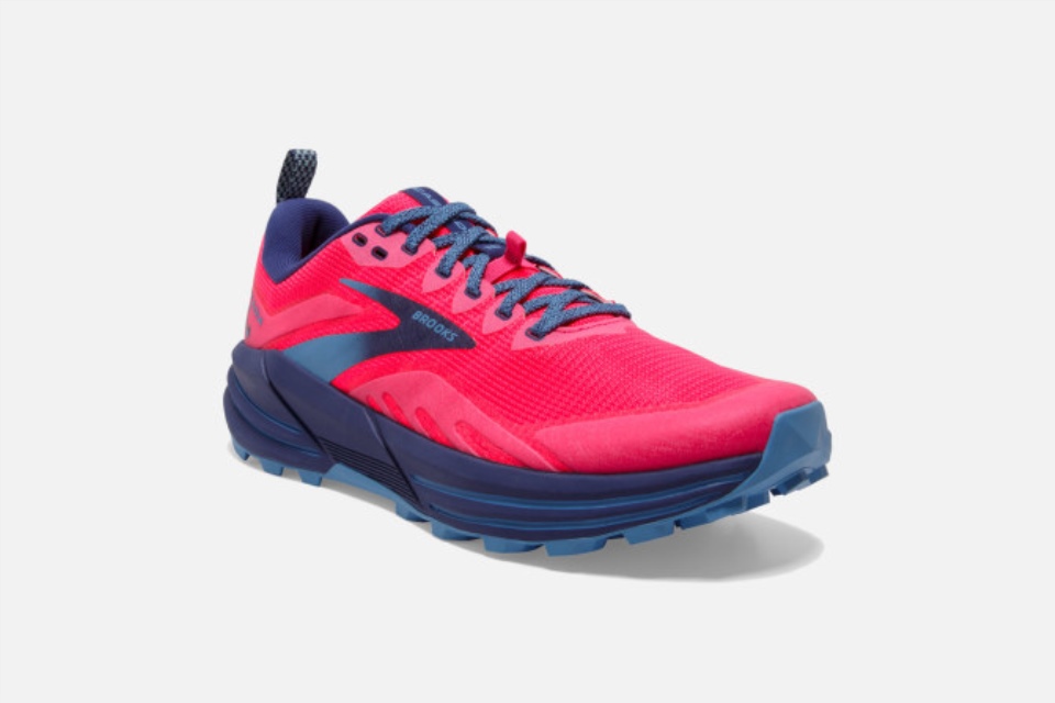 Brooks Cascadia 16 Rosa-flamme-kobolt