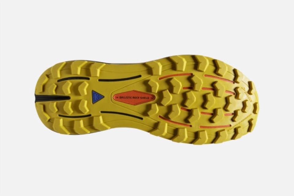Brooks Cascadia 16 Gul-svart-grenadin