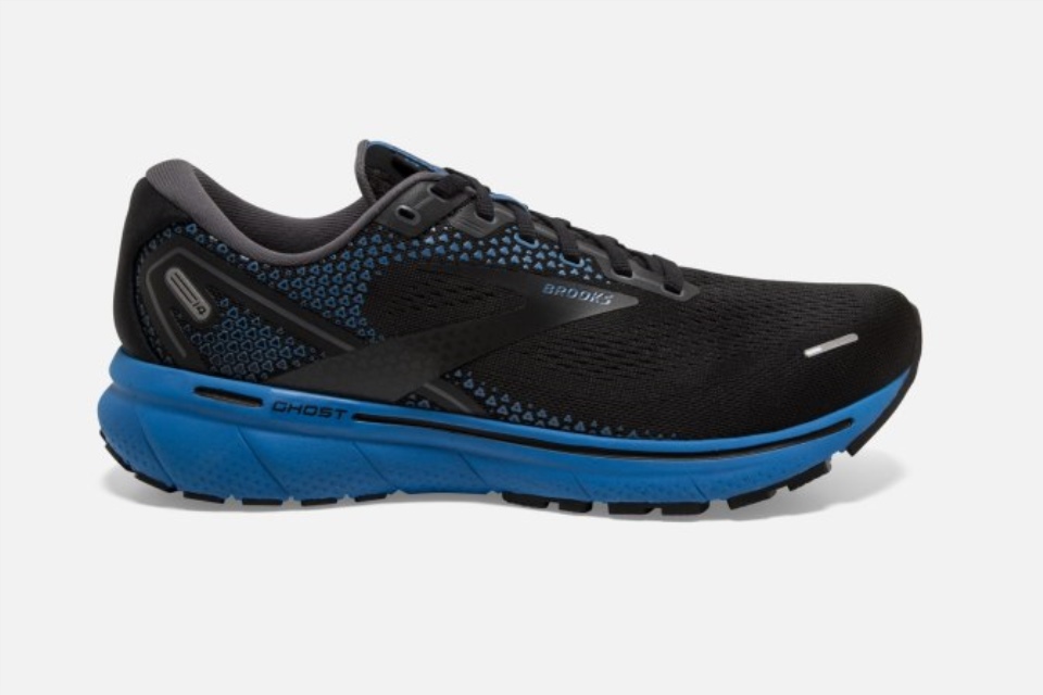 Brooks Ghost 14 Svart-svertet Perleblå