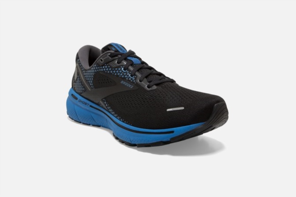 Brooks Ghost 14 Svart-svertet Perleblå