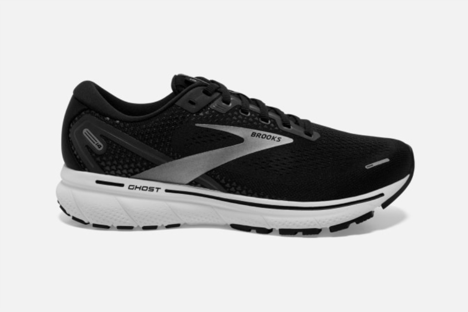 Brooks Ghost 14 Svart-hvit