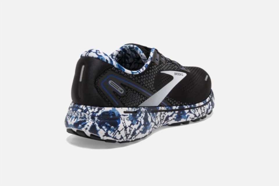 Brooks Ghost 14 Fargestoffer Svart-hvit-ekte Blå