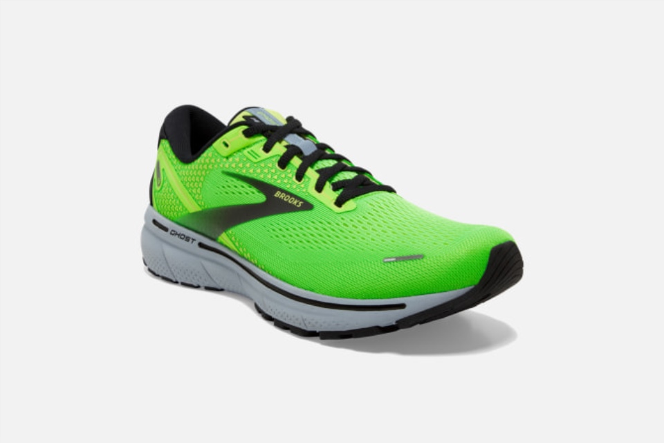 Brooks Ghost 14 Gekko-blå-svart