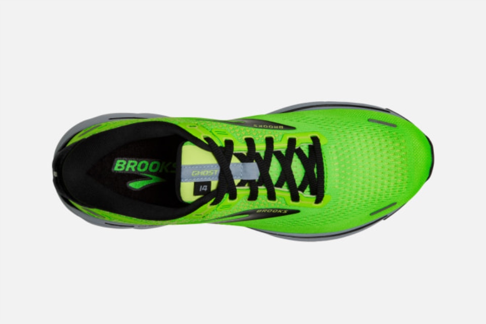 Brooks Ghost 14 Gekko-blå-svart