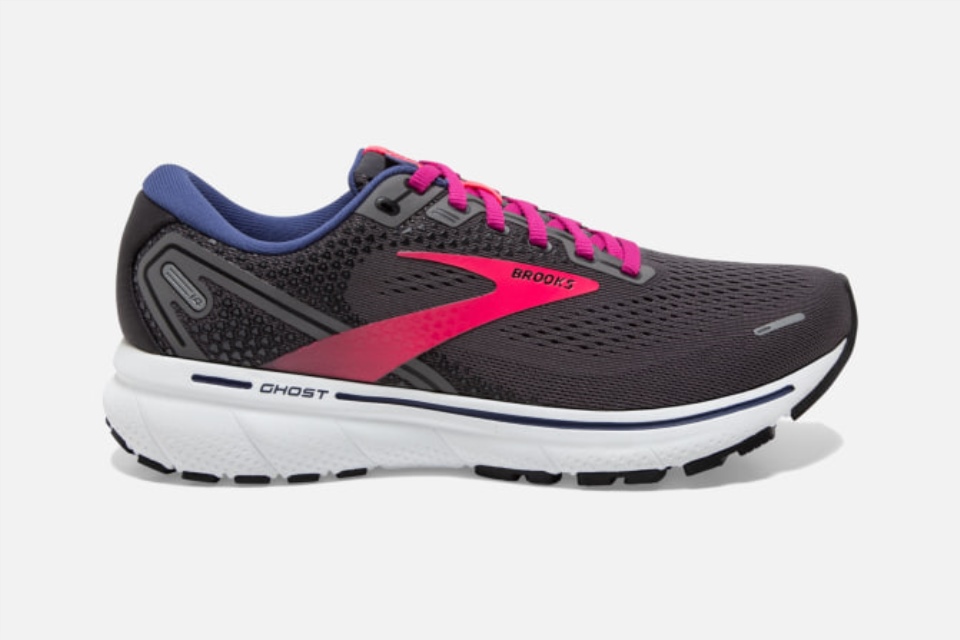 Brooks Ghost 14 Perle-svart-rosa