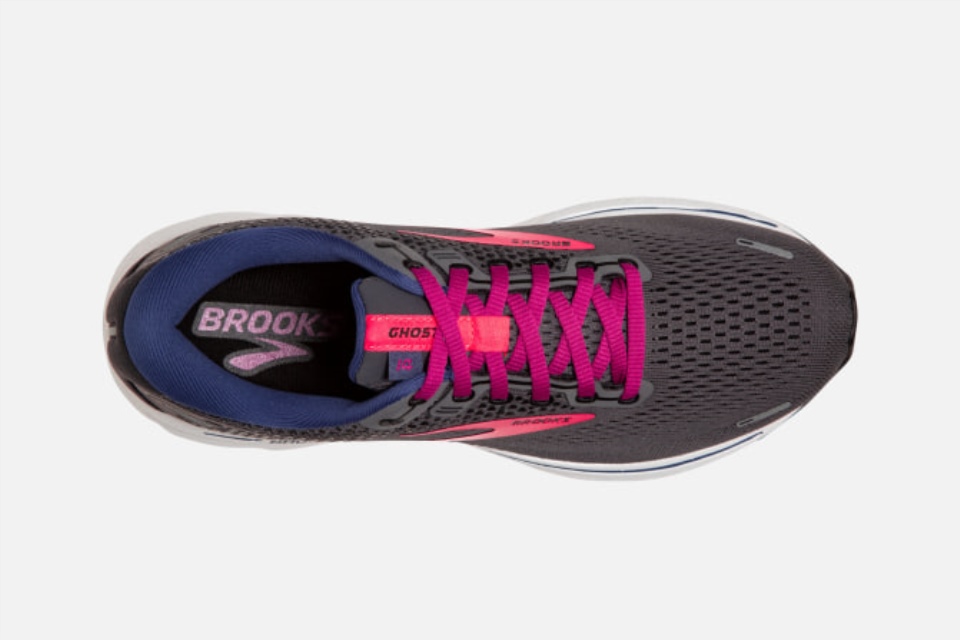 Brooks Ghost 14 Perle-svart-rosa