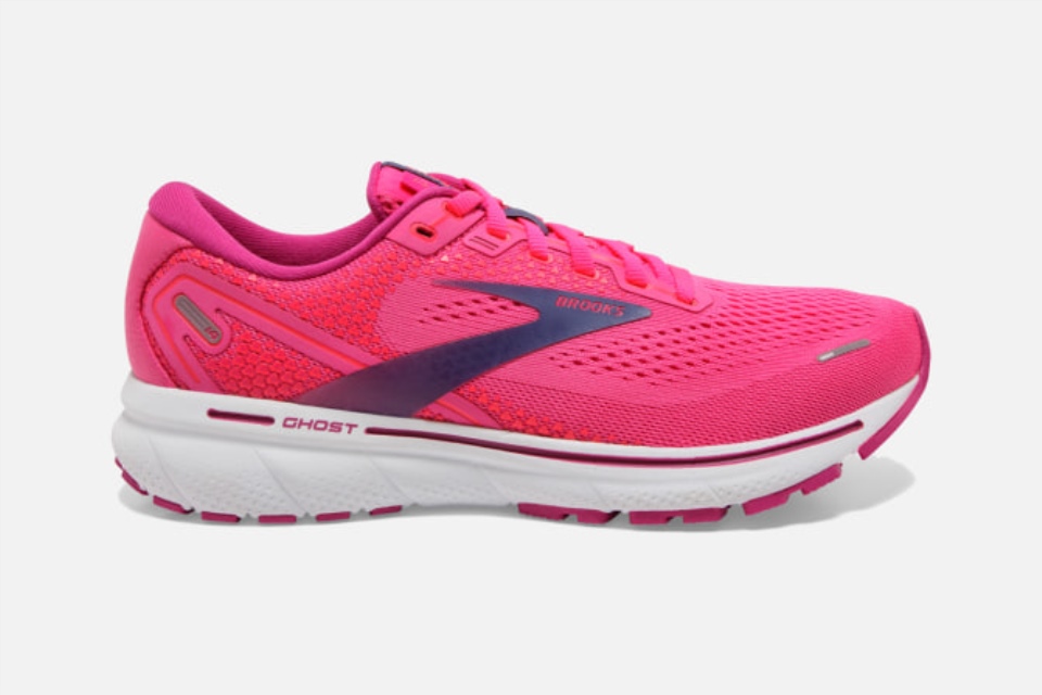 Brooks Ghost 14 Rosa-fuchsia-kobolt