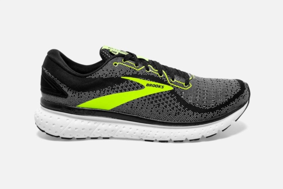 Brooks Glycerin 18 Svart-hvit-natteliv
