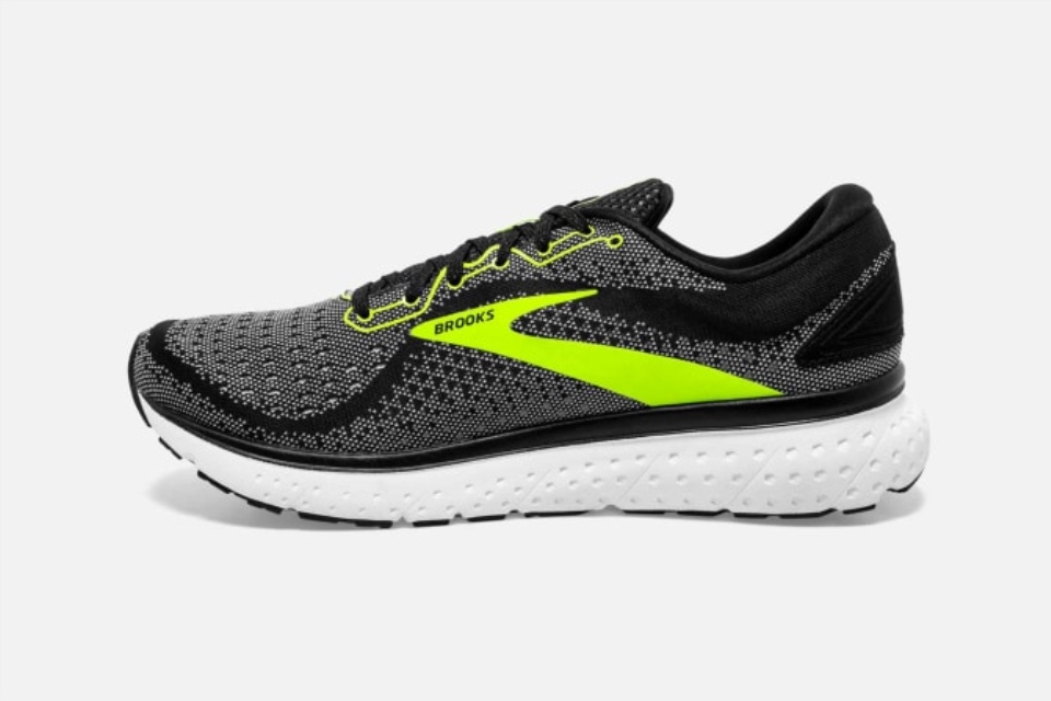 Brooks Glycerin 18 Svart-hvit-natteliv