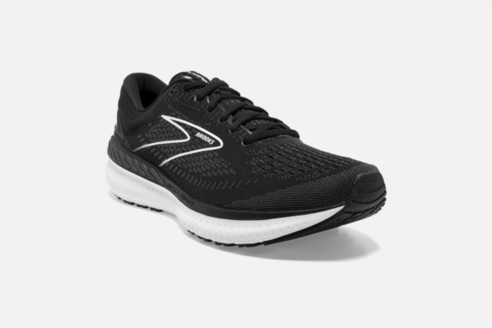Brooks Glycerin Gts 19 Sort-hvit