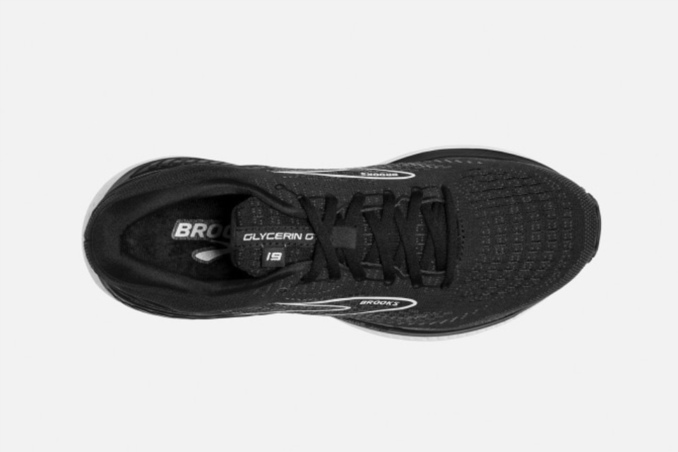 Brooks Glycerin Gts 19 Sort-hvit