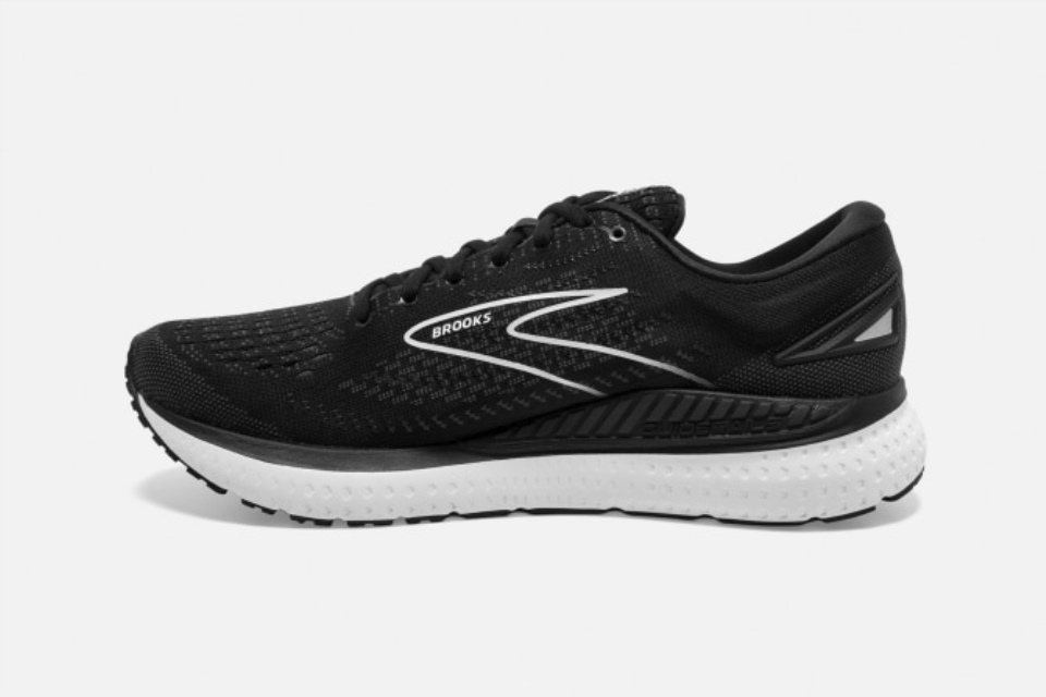 Brooks Glycerin Gts 19 Sort-hvit