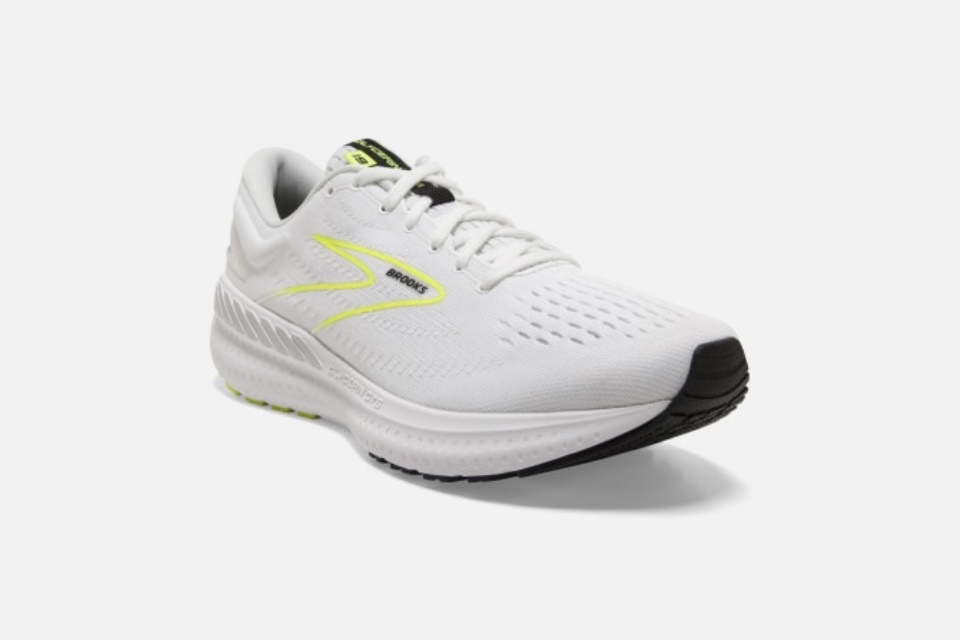 Brooks Glycerin Gts 19 Hvit-natteliv-svart