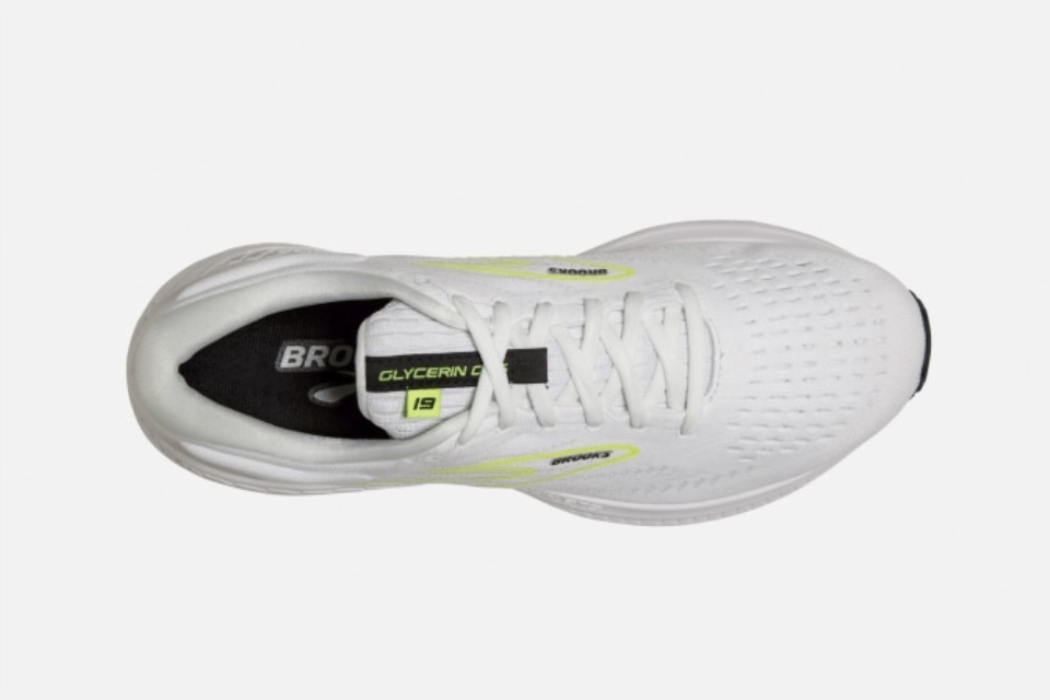 Brooks Glycerin Gts 19 Hvit-natteliv-svart