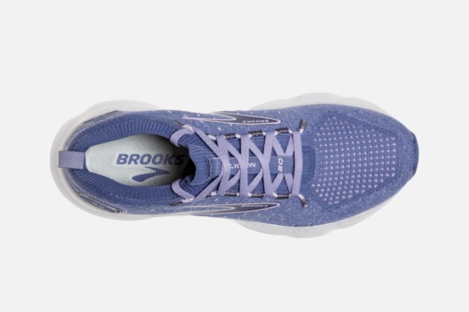 Brooks Glycerin Stealthfit 20 Blå-pastell Syrin-hvit