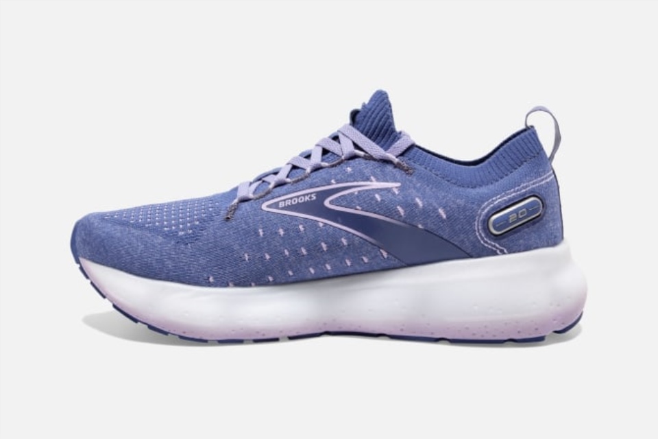 Brooks Glycerin Stealthfit 20 Blå-pastell Syrin-hvit
