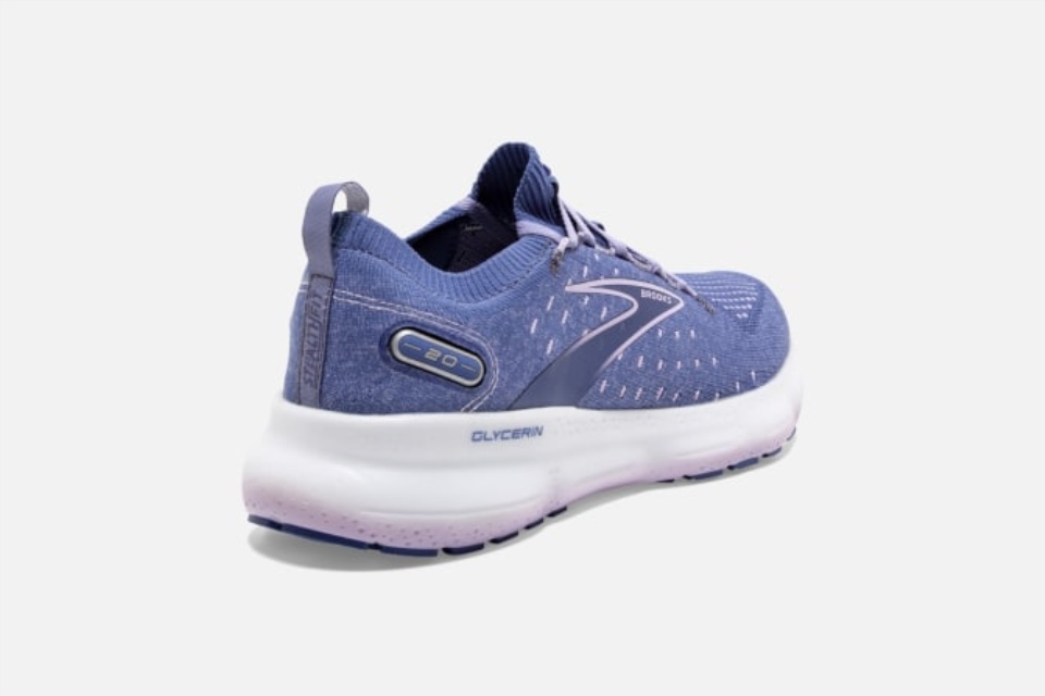 Brooks Glycerin Stealthfit 20 Blå-pastell Syrin-hvit