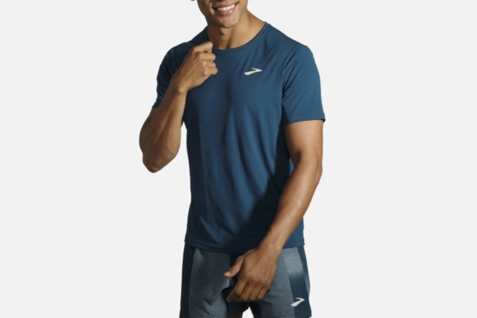Brooks Indigo Rush Atmosfære Kort Ermet