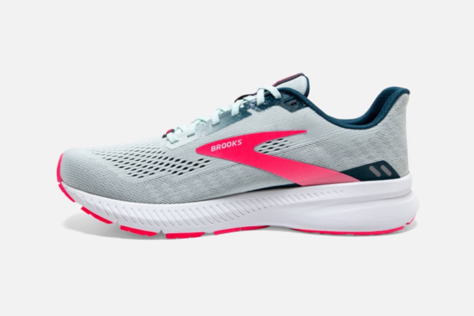 Brooks Lanserer 8 Isflyt-rosa-marine