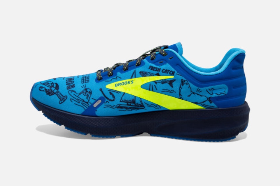 Brooks Launch 9 Boston Nauticla Blå
