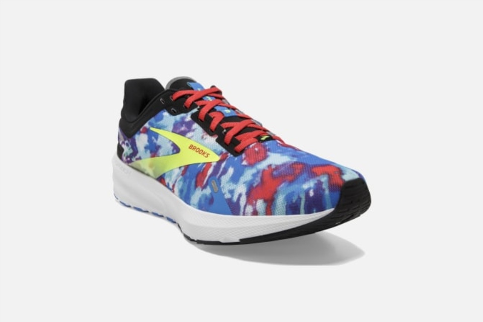 Brooks Lanserer 9 Tie Dye Svart-blått-natteliv