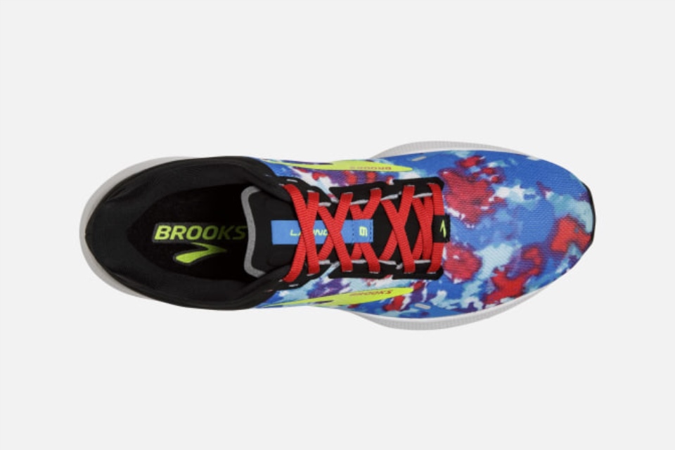 Brooks Lanserer 9 Tie Dye Svart-blått-natteliv