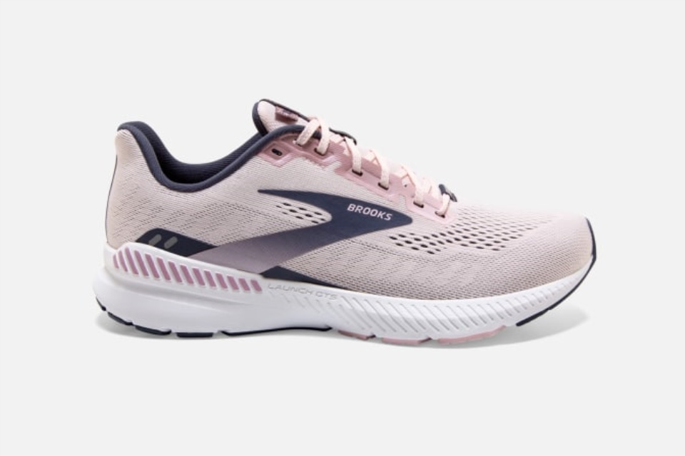 Brooks Launch Gts 8 Primrose-ombre-metallic