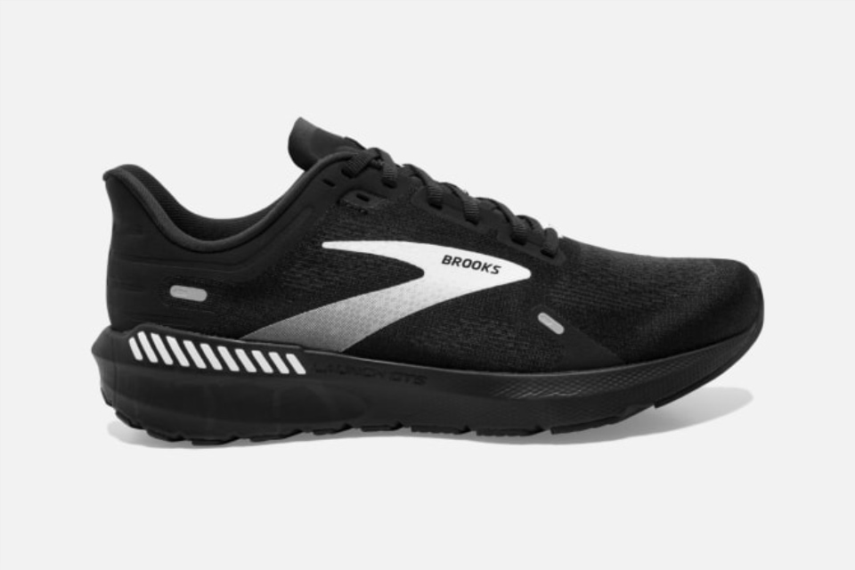 Brooks Launch Gts 9 Svart-hvit