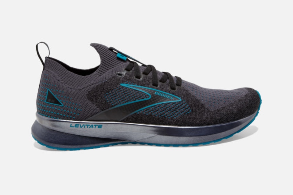 Brooks Levitate Stealthfit 5 Black-ebony-teal