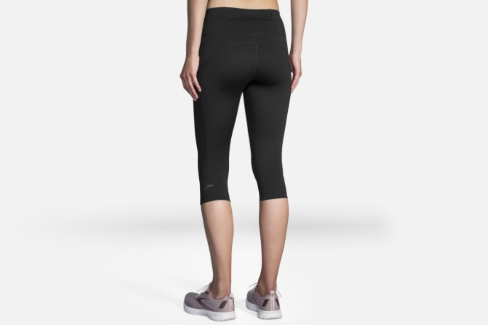 Brooks Metode 1/2 Crop Tight Black