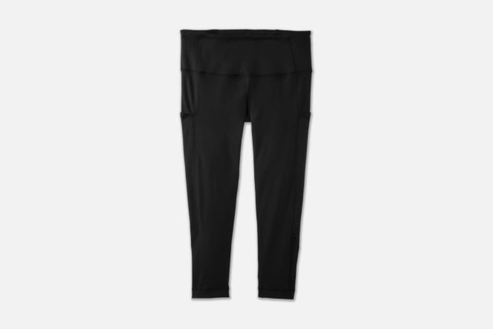 Brooks Metode 1/2 Crop Tight Black
