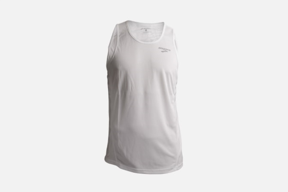 Brooks Team Singlet Hvit