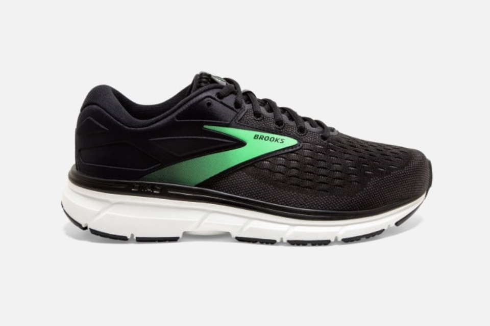 Brooks Dyad 11 Svart-ibenholt-grønn