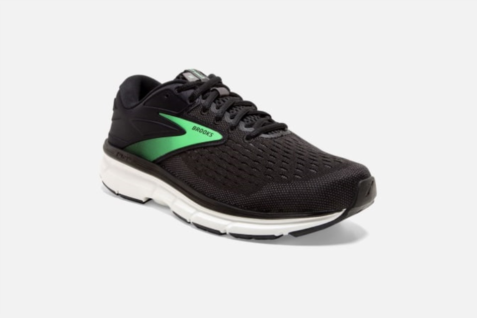 Brooks Dyad 11 Svart-ibenholt-grønn