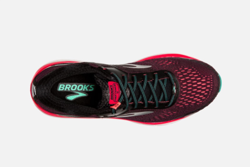 Brooks Defyance 11 Svart-rosa-grønn