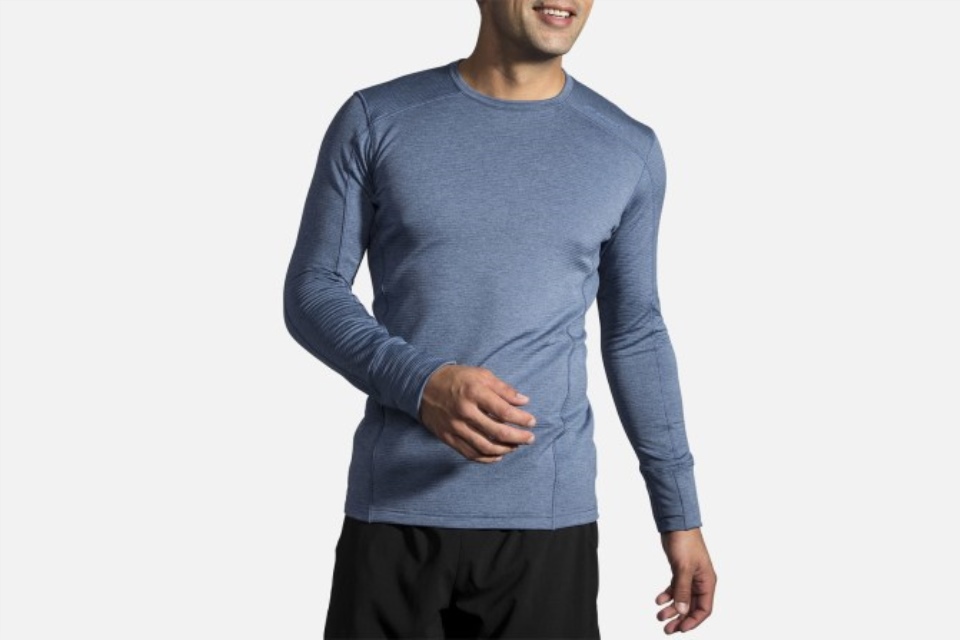 Brooks Notch Termisk Langermet Lyng Indigo