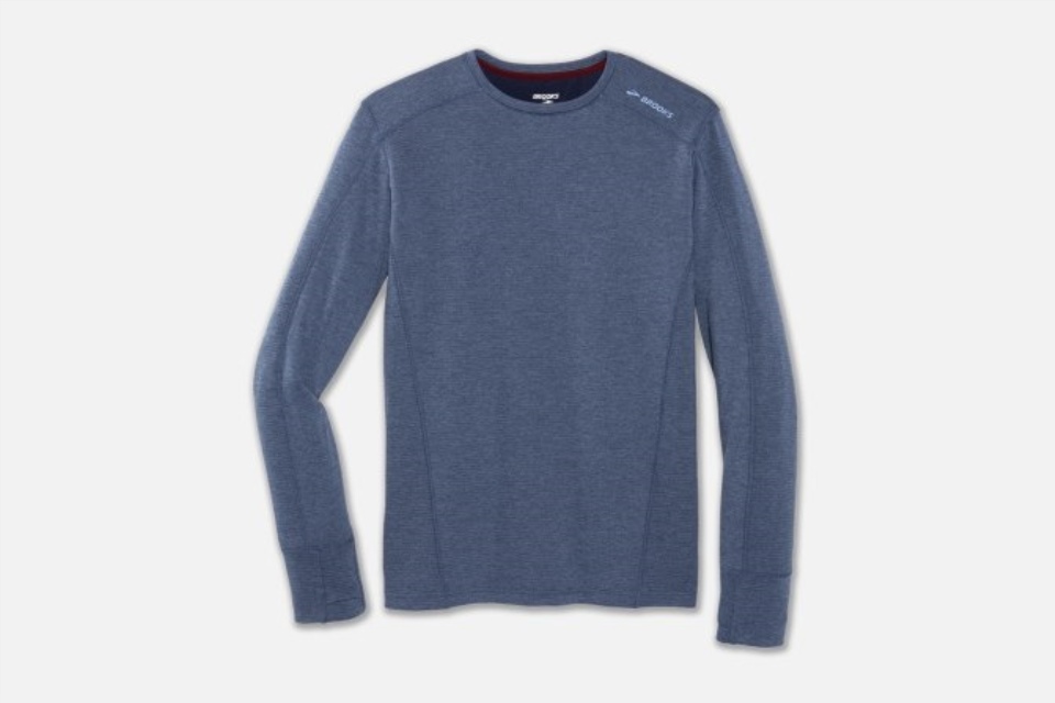 Brooks Notch Termisk Langermet Lyng Indigo