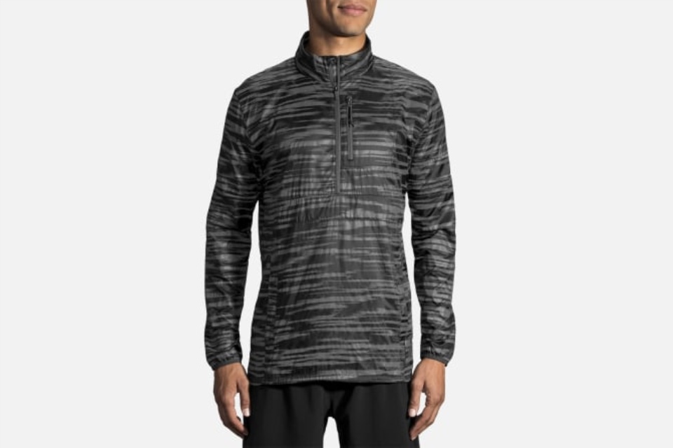 Brooks Lsd Pullover Svart-reflekterende Uskarphet
